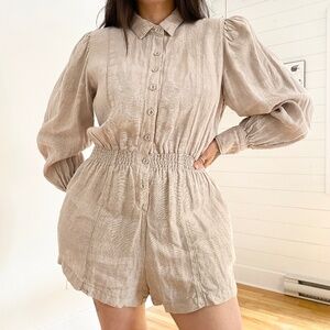 Weworewhat linen romper